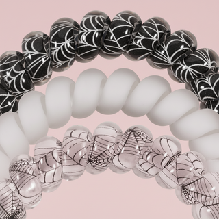 Spiral Hair Coils | Large | Webbed Hair Ties