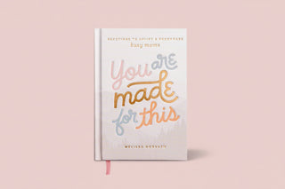 Book titled 'You are made for this' on a pink background