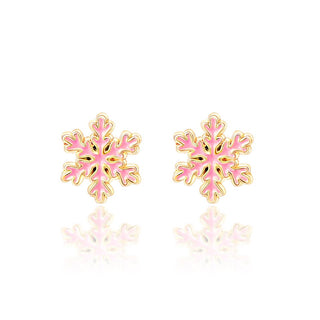 Snowflake Stud Earrings