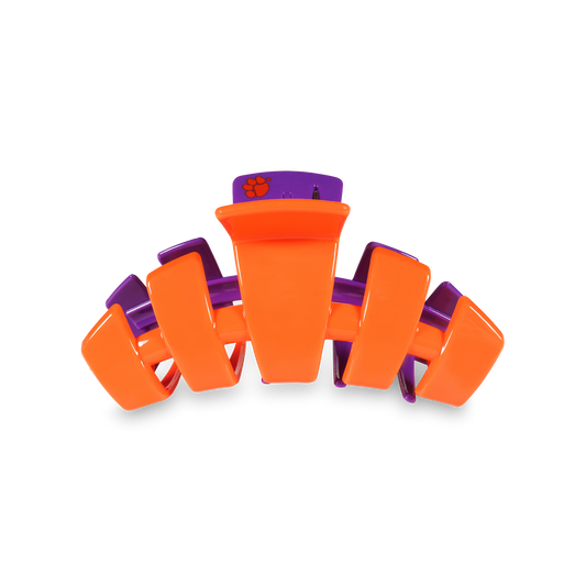 Classic College Hair Clip | Medium | Clemson Univ.