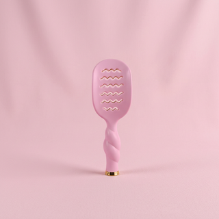 TELETIES Mini Vent Brush | Bubblegum Pink
