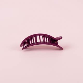 TELETIES Mulberry Large Flat Round Hair Clip