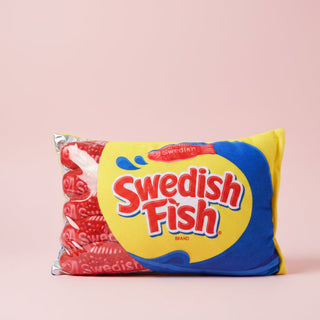 Swedish Fish Bag Interactive Plush Pillow
