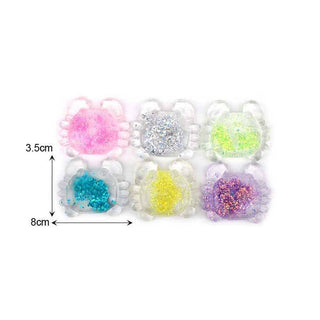 Mystery Crab Glitter Squishy Fidget Toy