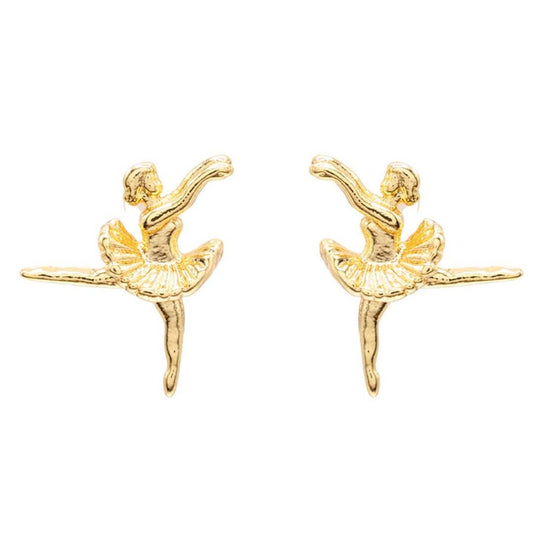 Ballerina Post Stud Earring Dancer Gift Giving Whimsical