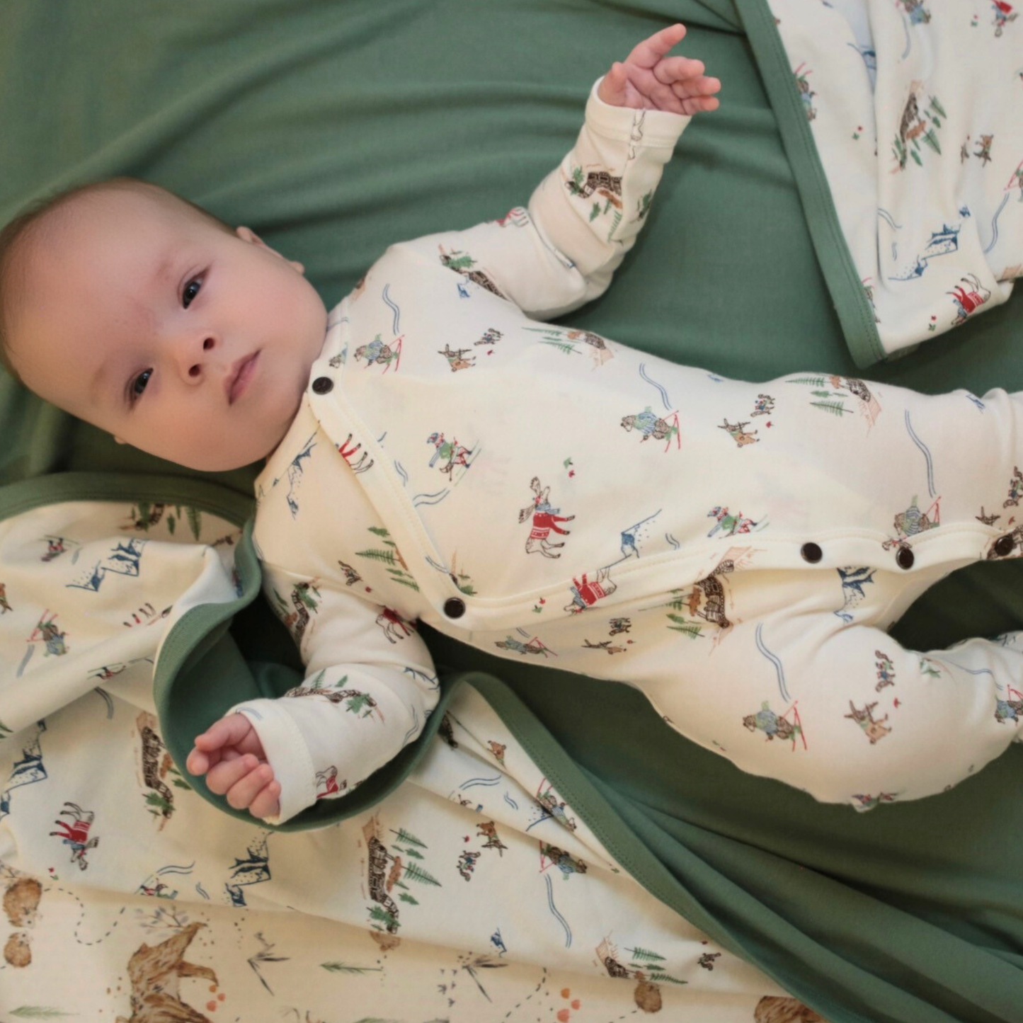 Baby footie | mountain express