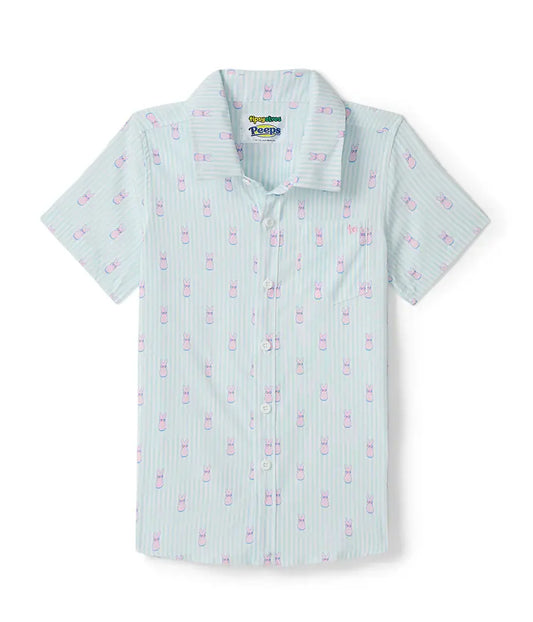 Kid's PEEPS® Shady Lil' Sugar Button Down - Easter Shirt