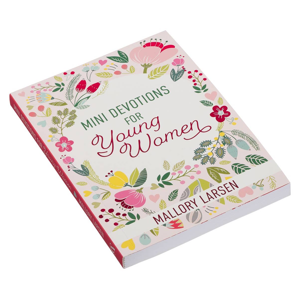Mini One-Minute Devotions for Young Women – Floral Softcover Devotional
