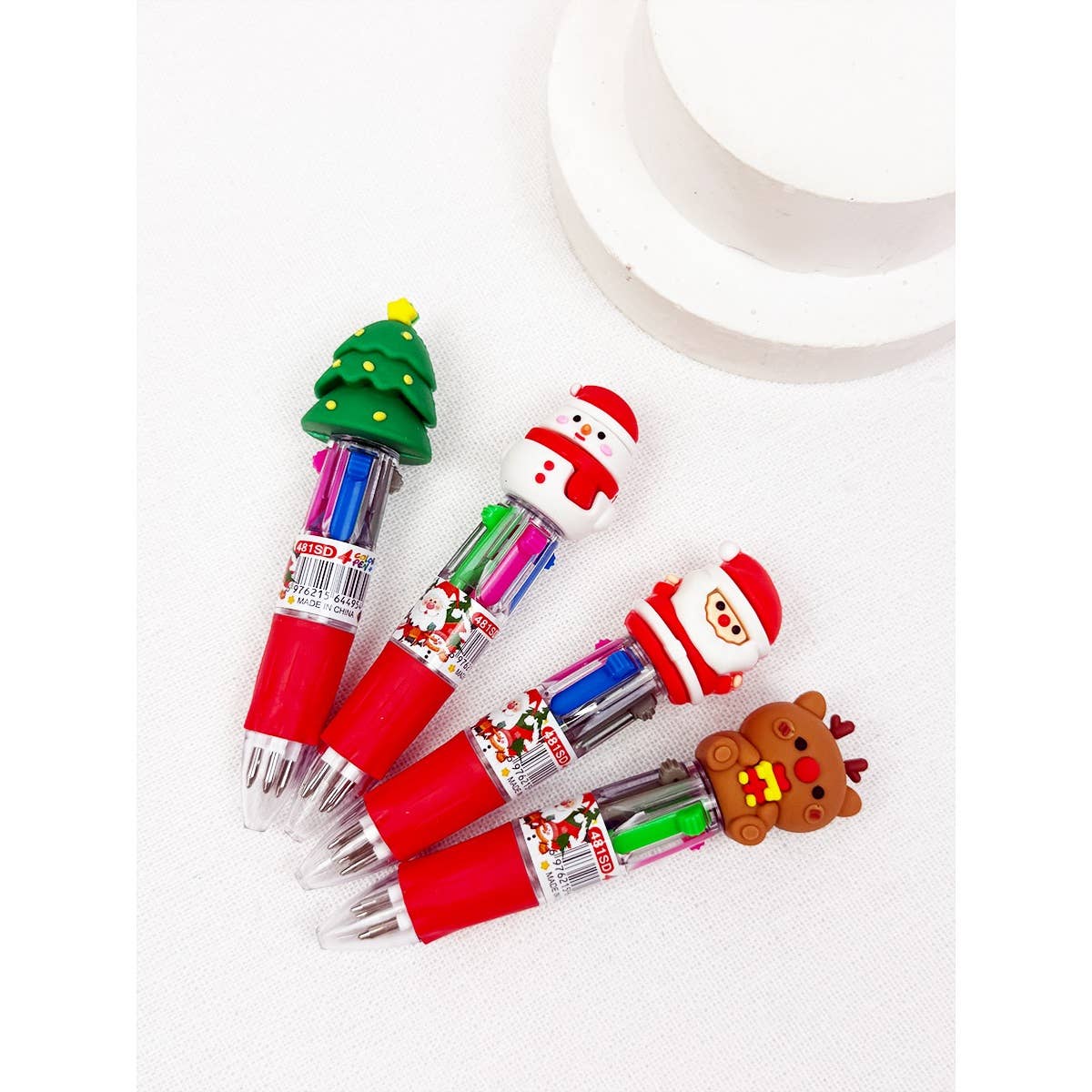 Christmas Multicolor Ballpoint Pens