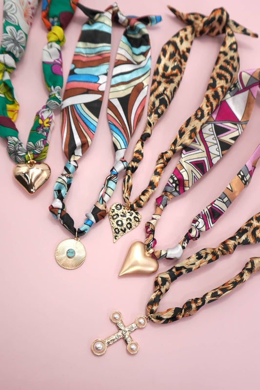 Handmade Scarf Necklace