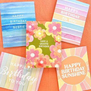 Rainbow Happiest Birthday To You Greeting Card | Birthday