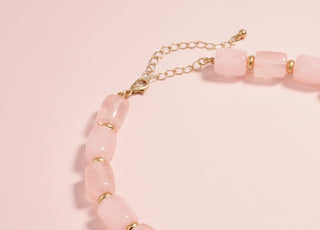 Gold Seashell Pendant Beaded Necklace