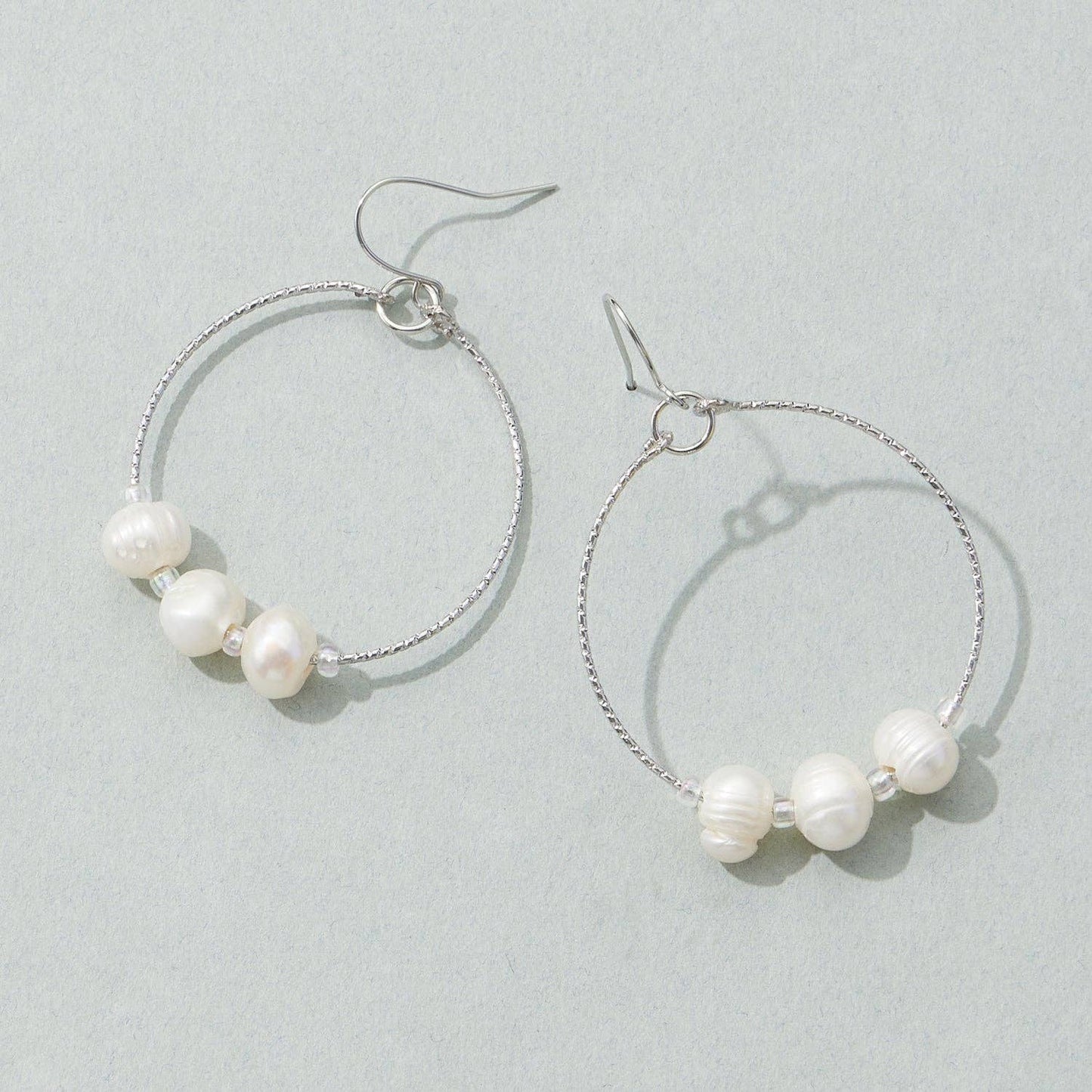 Freshwater Pearl Wired Earrings