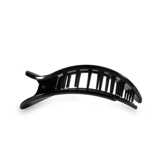 Jet Black Medium Flat Round Clip