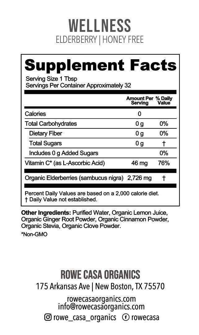 Elderberry Immune Support | 16 oz