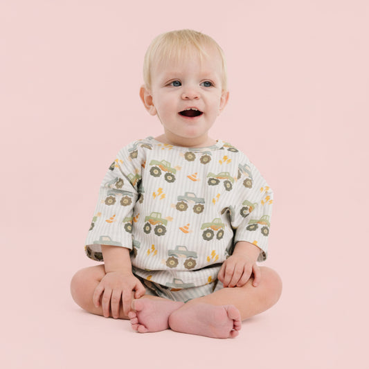 Monster Truck Slouchy Set