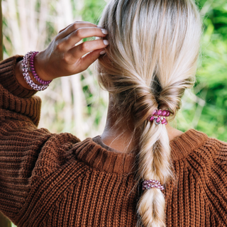 TELETIES Merlot after Midnight Small Hair Ties