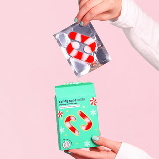 Christmas Holiday Candy Cane Cutie Undereye Patches | 8 Pairs