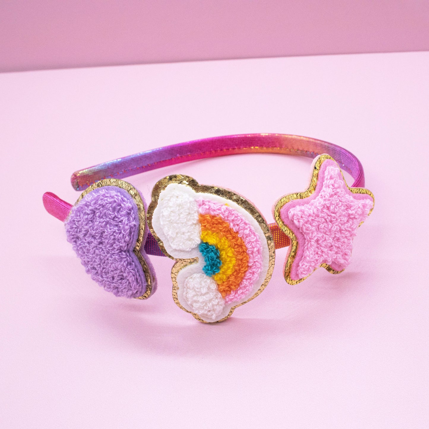 Interchangeable Rhinestone Charm Headband and Hair Clips