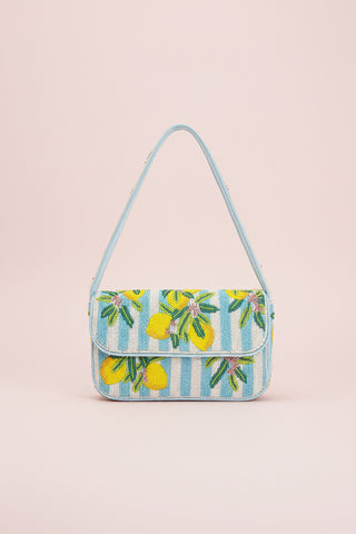 Limoncello Stripe Shoulder Bag