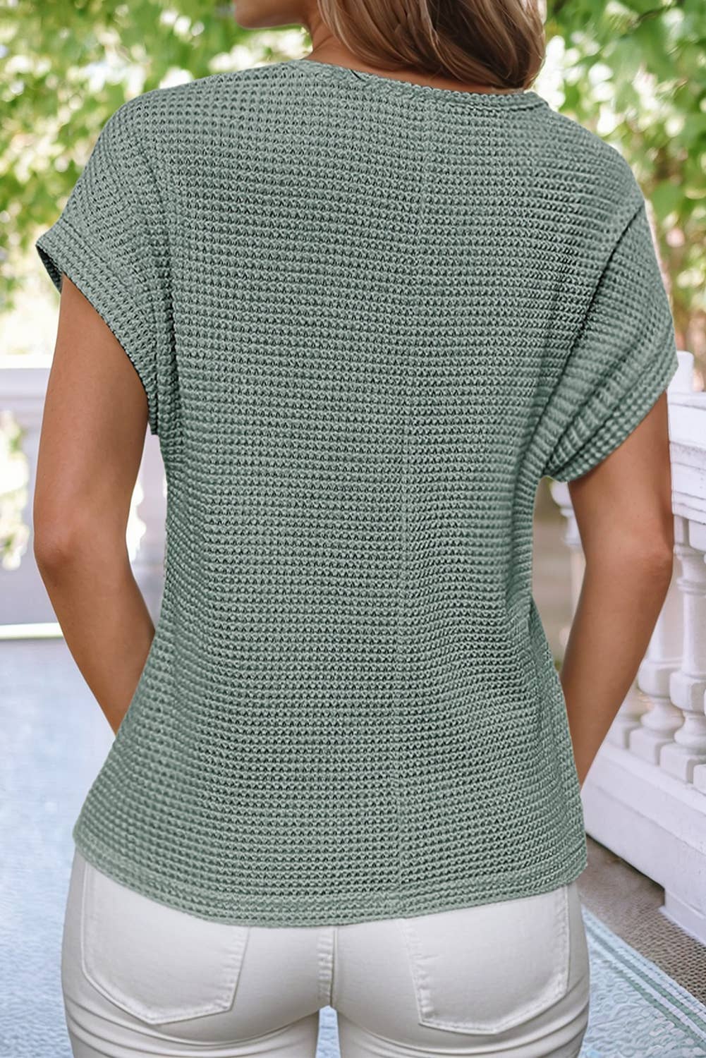 Sea Glass Knit Top