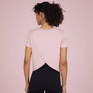 Women's Super Soft Short Sleeve Tee with Tulip Back