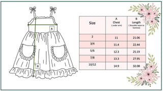 Girls Mint Gingham Ruffle Pocket Dress