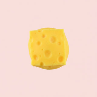 Swiss Cheese Cube Slow-Rising Squishy Sensory Stress Toy
