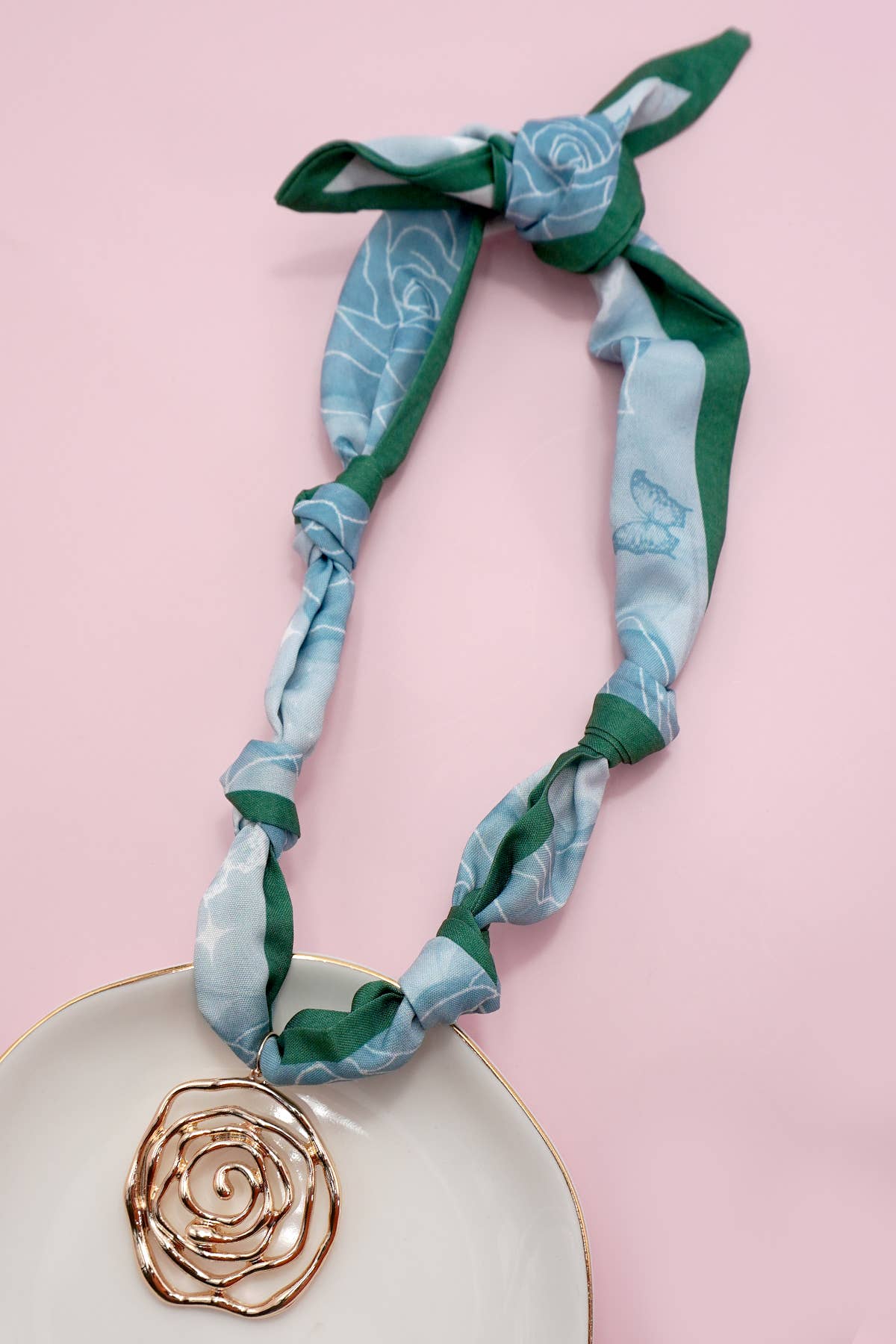 Handmade Scarf Necklace