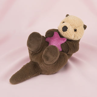 Cuddlekins Mini Sea Otter Plush 8"