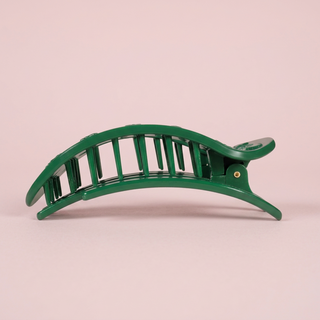 TELETIES O Christmas Tree | Large | Flat Round Hair Clip
