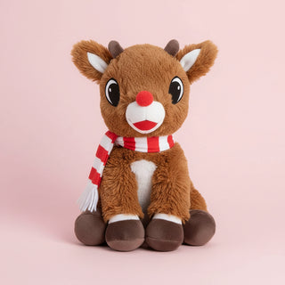 Rudolph with Scarf Warmies Official Licensed Product Christmas