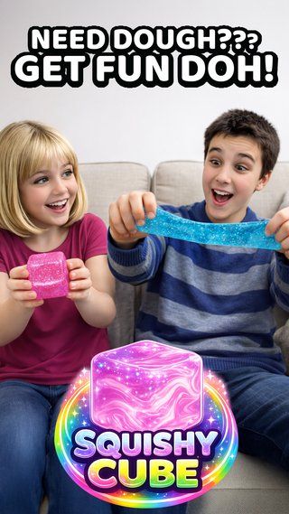 Fun Doh Squishy Cubes