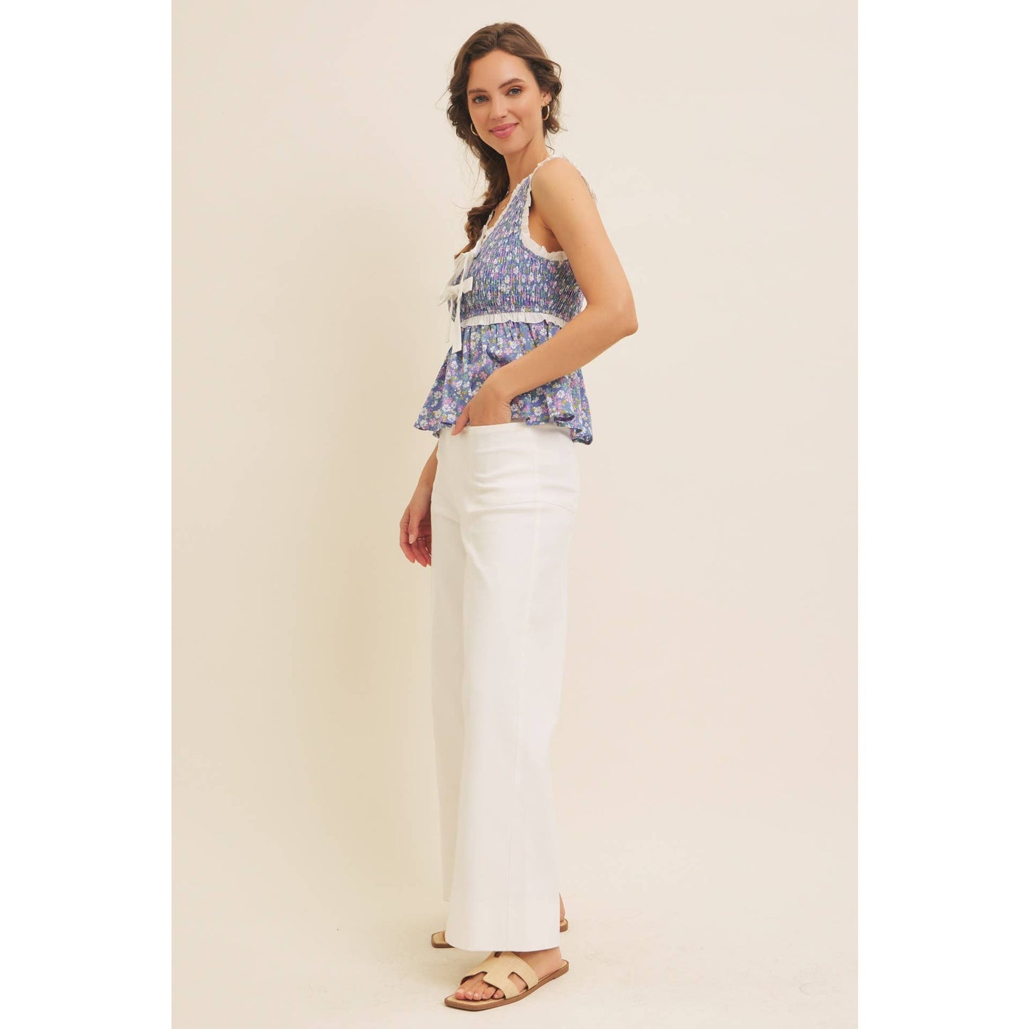 Garden Party Smocked Top