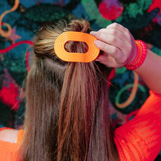 Flat Round Hair Clip | Medium | Day Rave