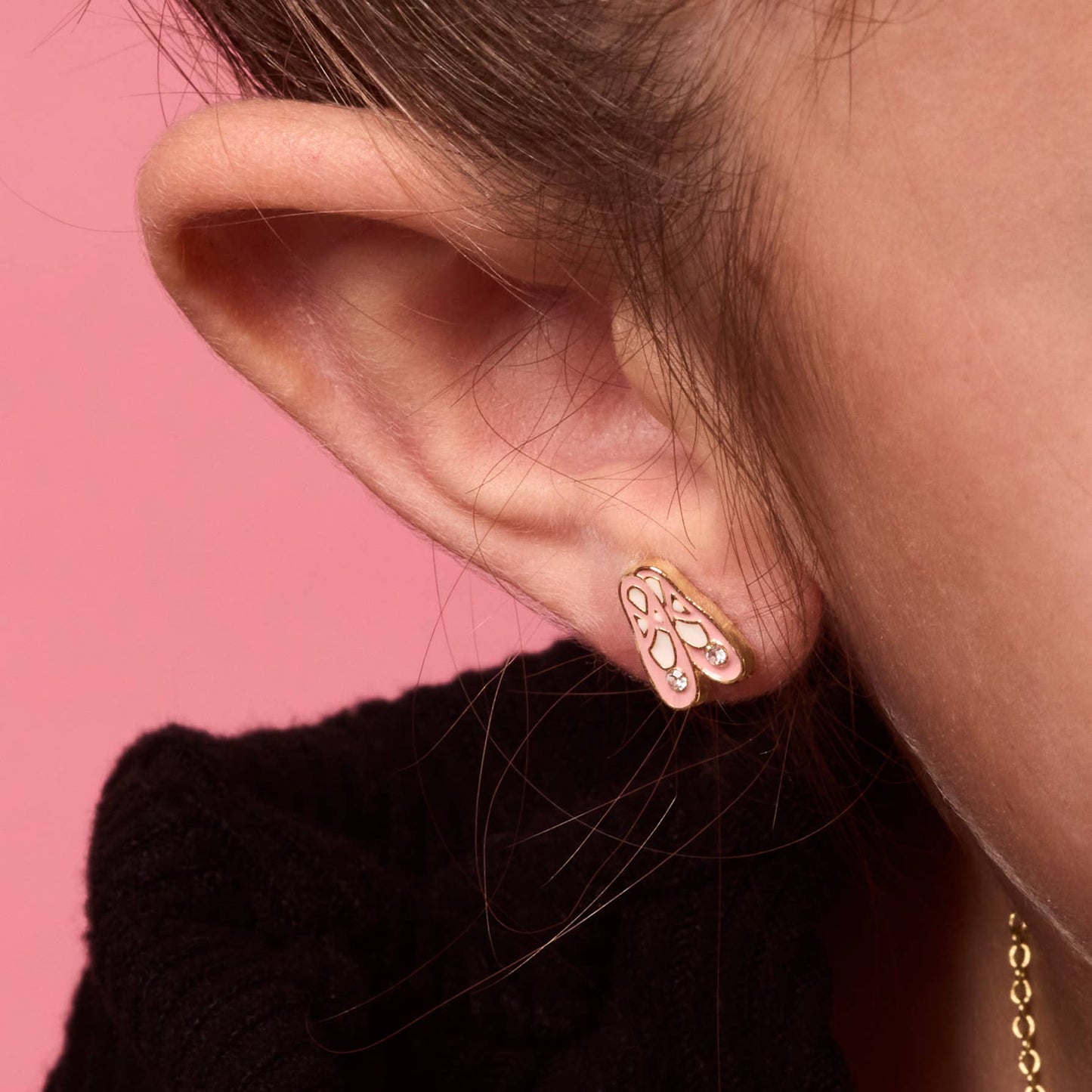 Ballet Slippers Cutie Stud Earrings