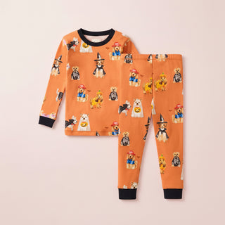 Doggy Dress Up Organic Cotton Two-Piece Pajamas
