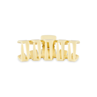 Classic Hair Clip | Small | Butter Yellow