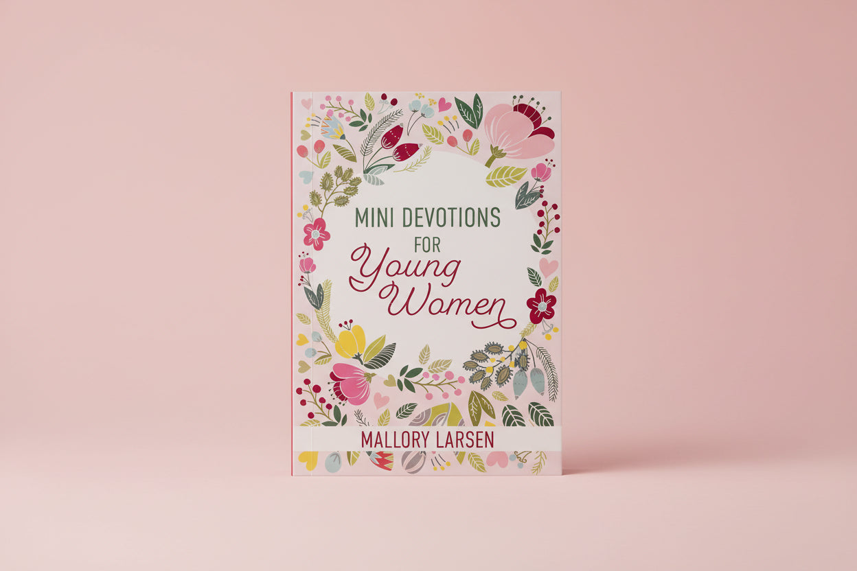Mini One-Minute Devotions for Young Women – Floral Softcover Devotional