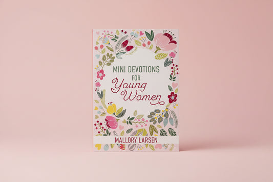 Mini One-Minute Devotions for Young Women – Floral Softcover Devotional