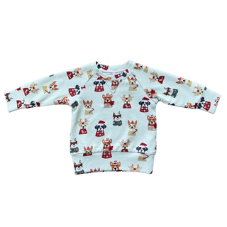 Raglan Christmas Sweatshirt