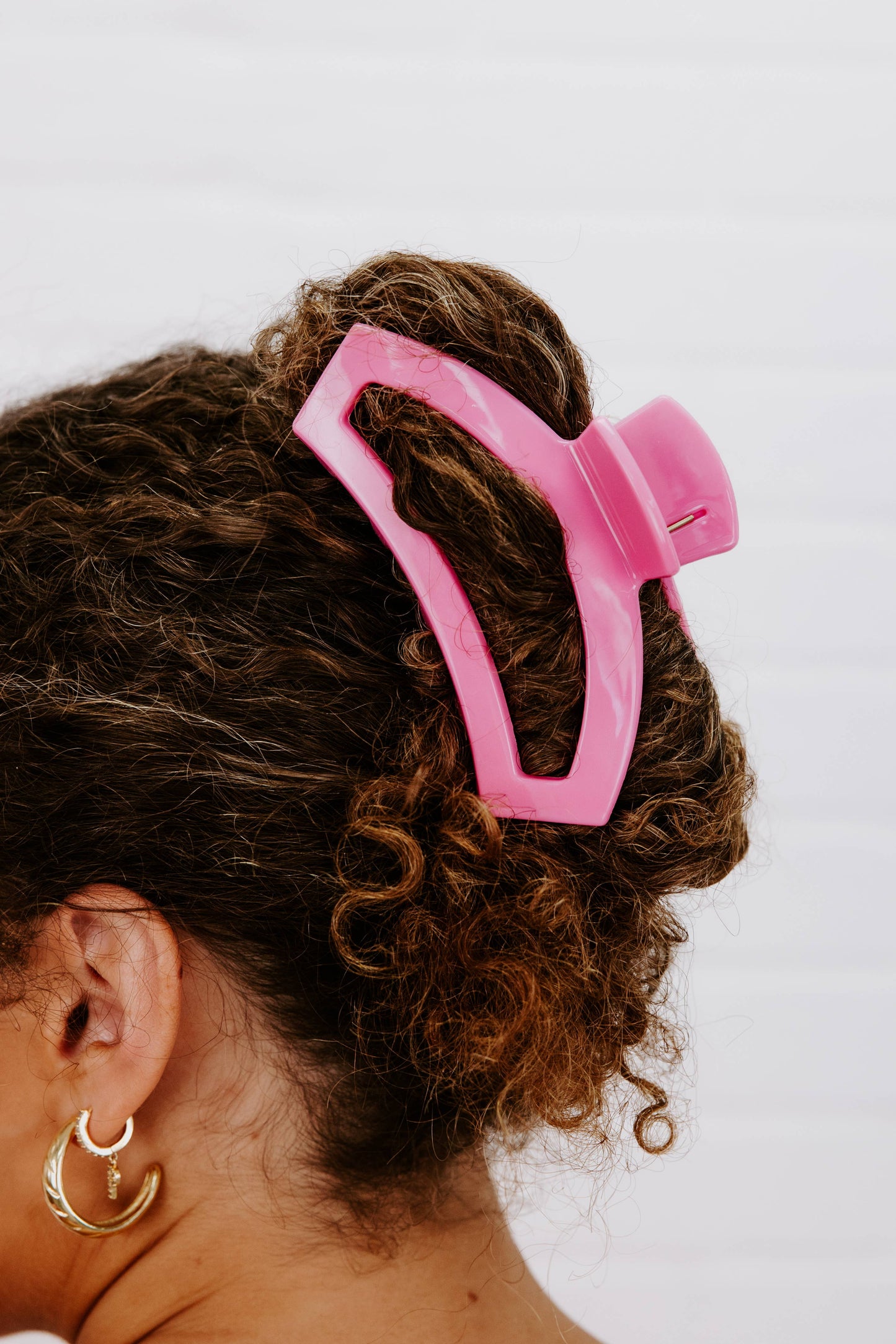 Open Hair Clip | Large | Peonies Please