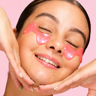 Pretty in Pink Coquette Bow-Shaped Undereye Patches | 8 Pairs