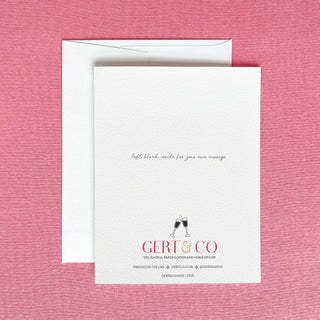 Happy Birthday Darlin' Greeting Card | Bow Birthday Card