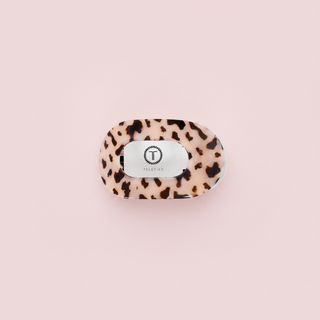 Blonde Tortoise | Tiny | Flat Round Hair Clip