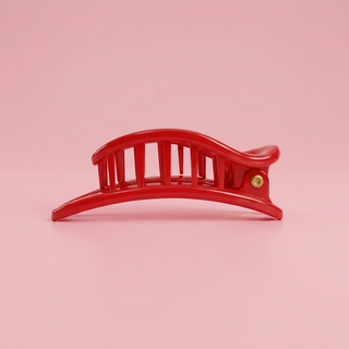 TELETIES Red Carpet Ready | Large | Flat Circle Hair Clip