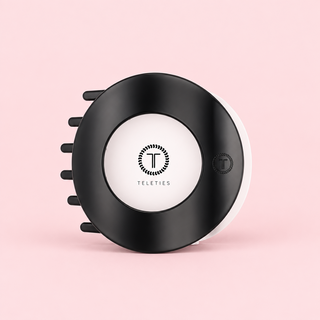Jet Black | Medium | Flat Circle Hair Clip