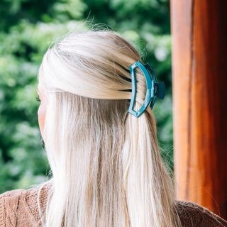TELETIES yOpen Teal With It Medium Hair Clip