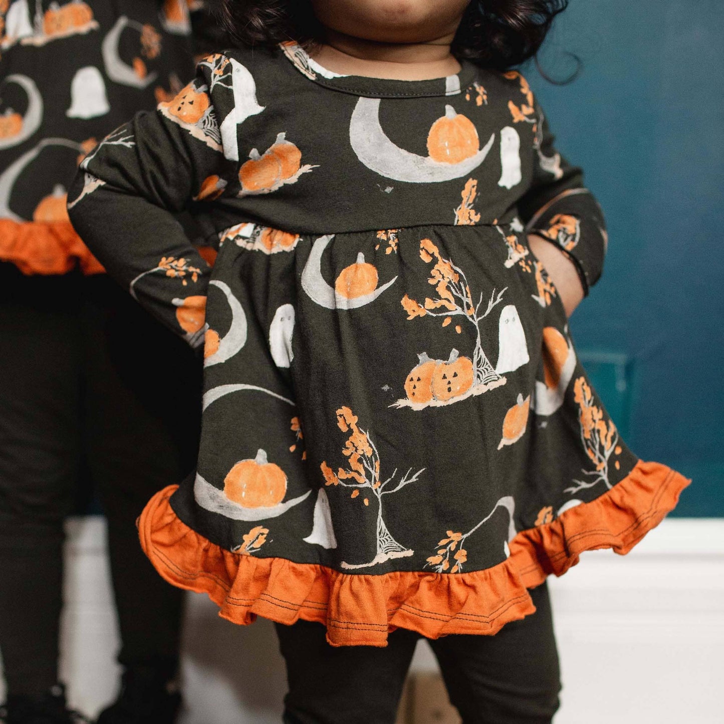 Moonlight Fright Toddler Tunic Set