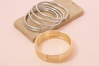 Metallic Bangle Bracelet